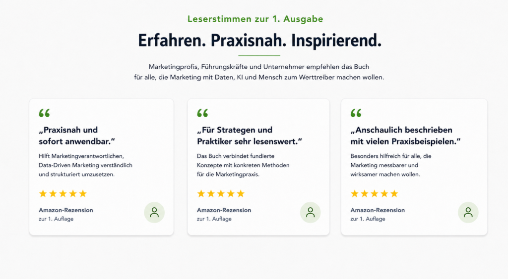 Leserstimmen 1. Auflage